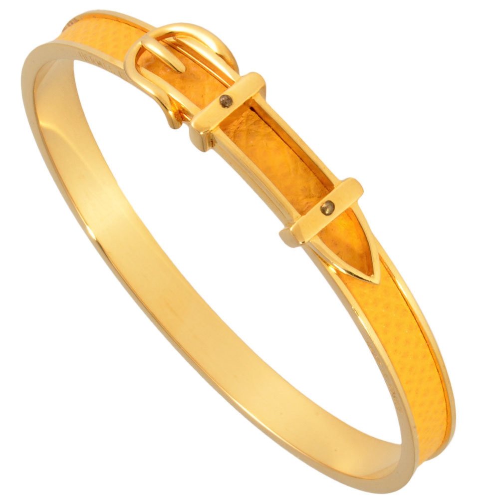 Hermes Gold Bangle Bracelet